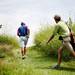 Caleb Wittig and his caddie walk to the next hole during the Ann Arbor City Golf Championship on Sunday, July 21. Daniel Brenner I AnnArbor.com